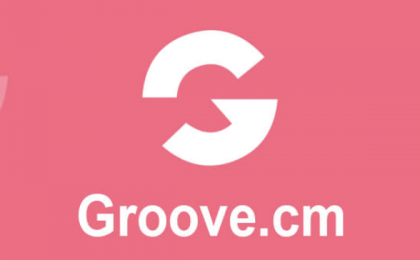 Image representing Groove.cm: A comprehensive, all-in-one business solution for online entrepreneurs, with a logo that reads 'Groove' in a bold, minimalist font.